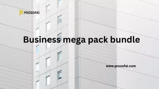 business mega pack bundle