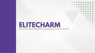 Purple &  white business profile presentation