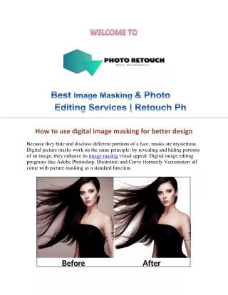 how to use digital image masking for better design
