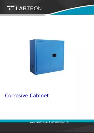 Corrosive-Cabinet
