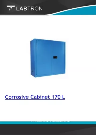 Corrosive-Cabinet 170 L