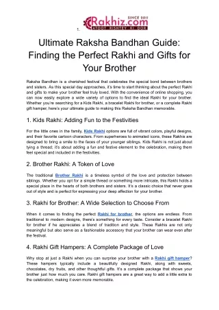 Joyful Moments: Vibrant Kids Rakhi Collection