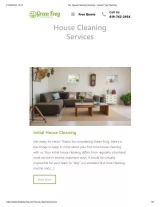 Best House Cleaners in La Mesa