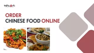 Order Chinese Food Online and Enjoy at Your Home
