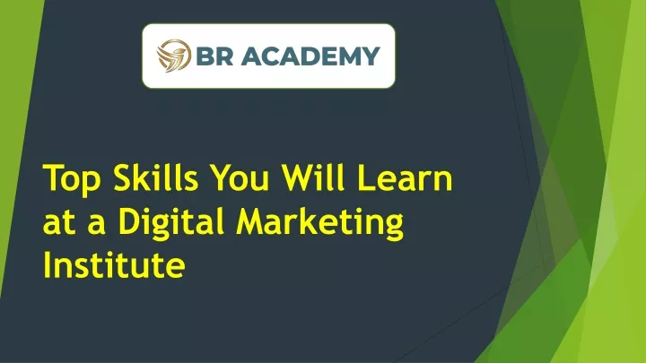 top skills you will learn at a digital marketing institute