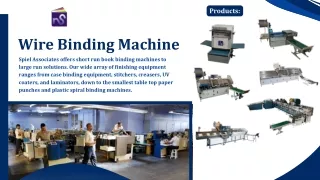 Automatic Heavy Duty Wire Binding Machine