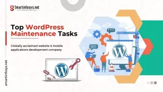 Top WordPress Maintenance Tasks