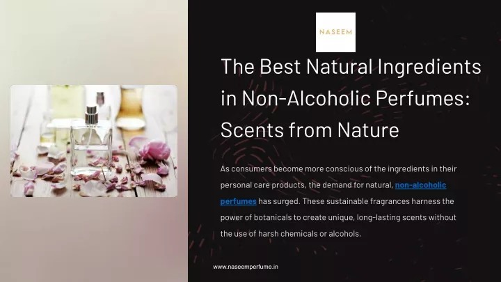 the best natural ingredients in non alcoholic