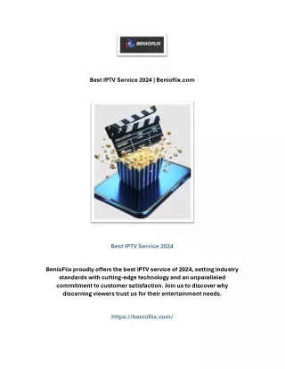 Best IPTV Service 2024 | Benioflix.com