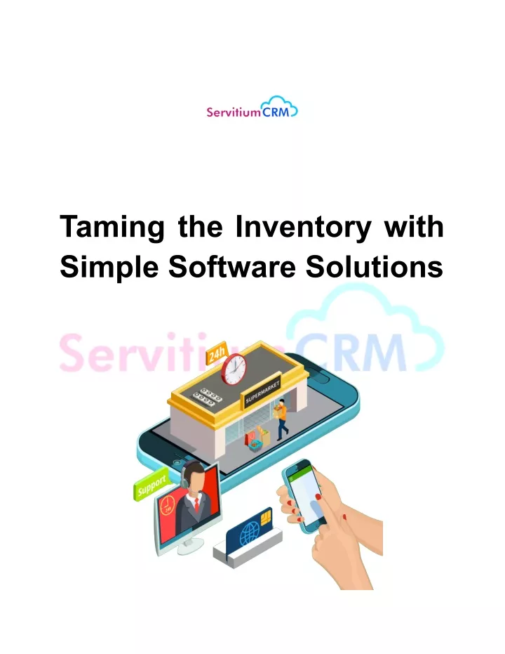 taming the inventory with simple software