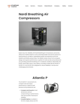 Nardi Breathing Air Compressors