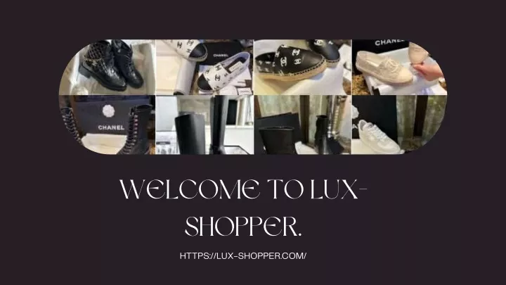 welcome to lux shopper