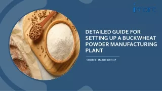 detailed guide for setting up a buckwheat powder