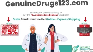 Order Bendamustine Hcl Online - Express Shipping
