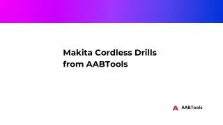 Makita cordless drills | Makita