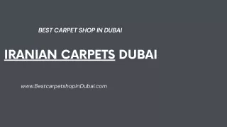 Iranian Carpets Dubai