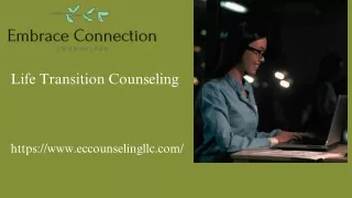 Life Transition Counseling In Ohio  EC Counseling LLC