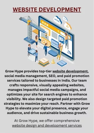 Grow Hype | Building Websites for India