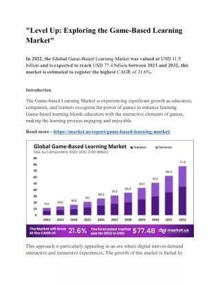 _Level Up_ Exploring the Game-Based Learning Market_
