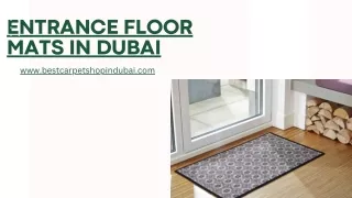 Entrance Floor Mats in Dubai