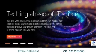 Technology Consulting  and Product Development Partner