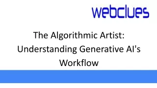 the algorithmic artist understanding generative
