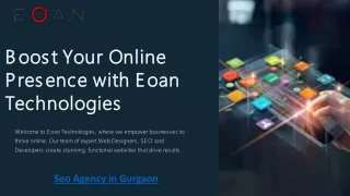 Eoan Technologies: Driving Success Through SEO Agency in Gurgaon