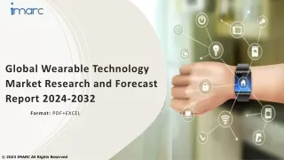 global wearable technology market research and forecast report 2024 2032