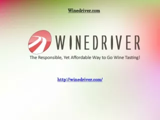 Wine driver napa