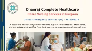 Get Home Care Services in Gurgaon Today