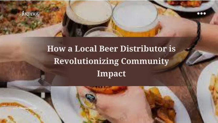 how a local beer distributor is revolutionizing