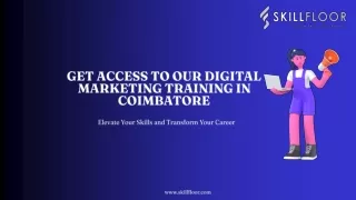 get access to our digital marketing training