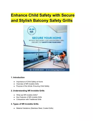 enhance child safety with secure and stylish