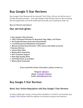 Buy Google 5 Star Reviews__rmpva