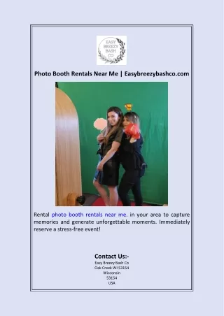 photo booth rentals near me easybreezybashco com