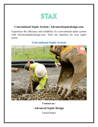 conventional septic system advancedsepticdesign
