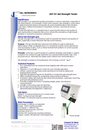 gst gst 01 gel strength tester 01 gel strength