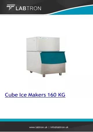 Cube-Ice-Makers 160 Kg Capacity