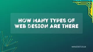 How many types of web design are there
