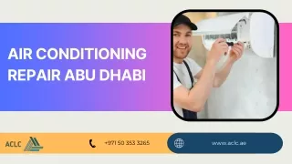air conditioning repair abu dhabi PDF
