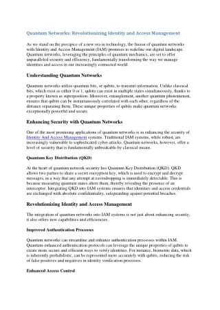 identity and access management