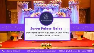 Best Banquet Halls in Noida | Best Marriage /Party /Function Halls