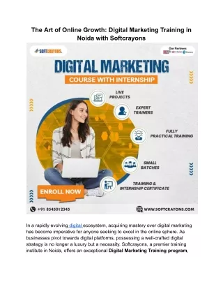 the art of online growth digital marketing