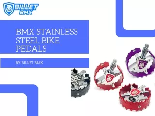 BMX Stainless Steel Bike Pedals