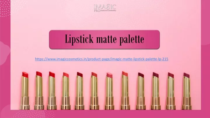 https www imagiccosmetics in product page imagic matte lipstick palette lp 215