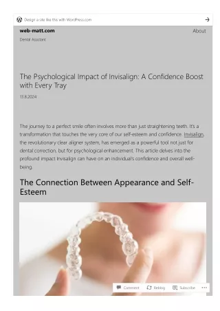 The Psychological Impact of Invisalign A Confidence Boost with Every Tray