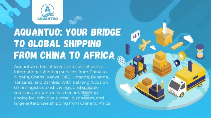 aquantuo your bridge to global shipping from