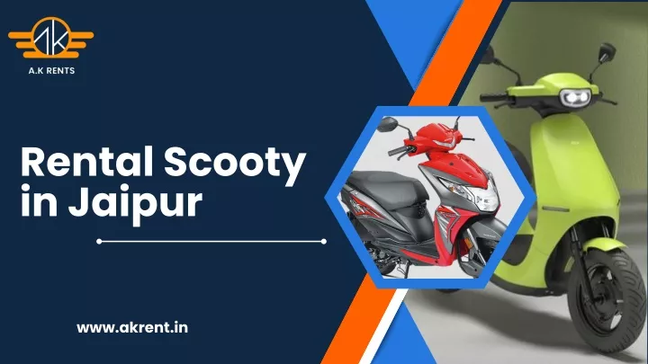 rental scooty in jaipur