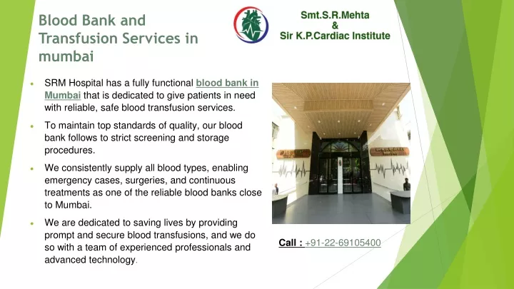 blood bank and transfusion services in mumbai