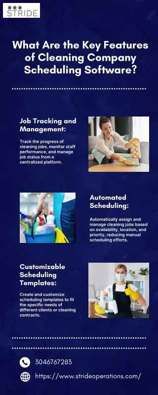 what are the key features of cleaning company